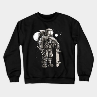 Astronaut Skater Crewneck Sweatshirt